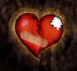 Coeur blessé coeur réparé